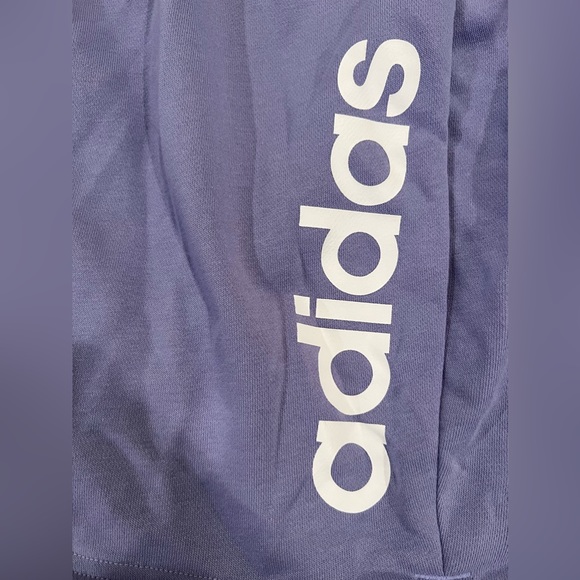 Women's adidas Linear French Terry Shorts, Size 1x - Picture 6 of 6